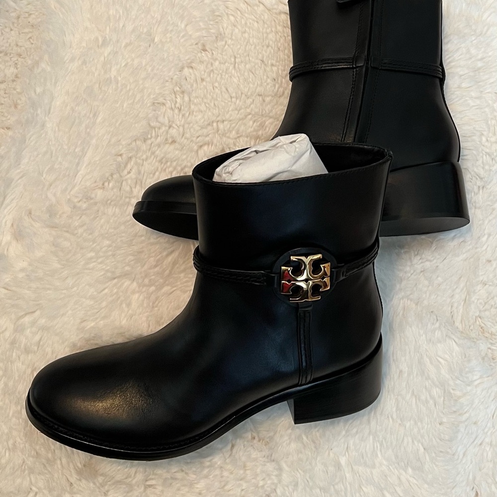 Tory Burch Miller Emblem Boot (brand new in box) sz10
